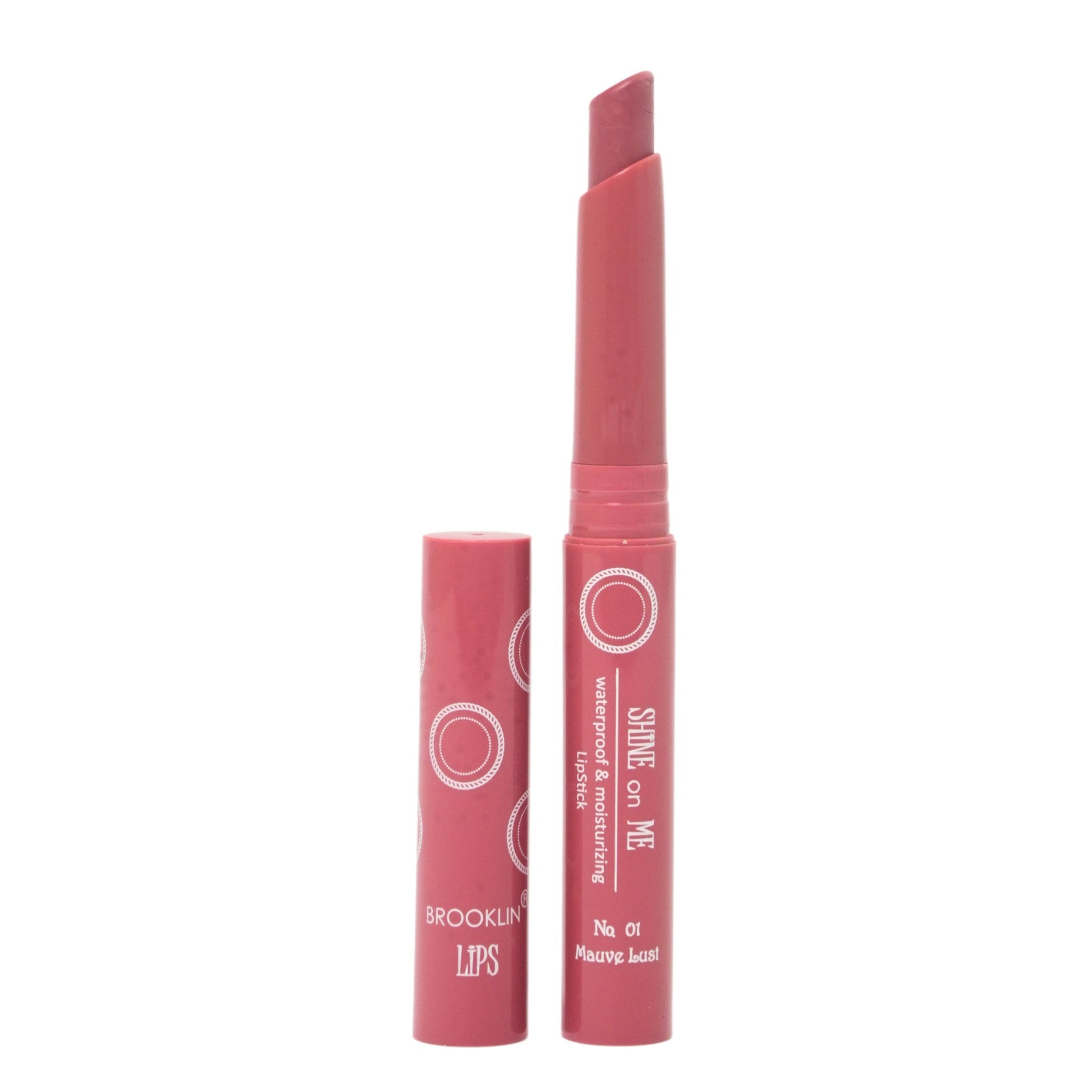 Ruj - LIPSTICK SHINE on ME No 01 mauve lust
