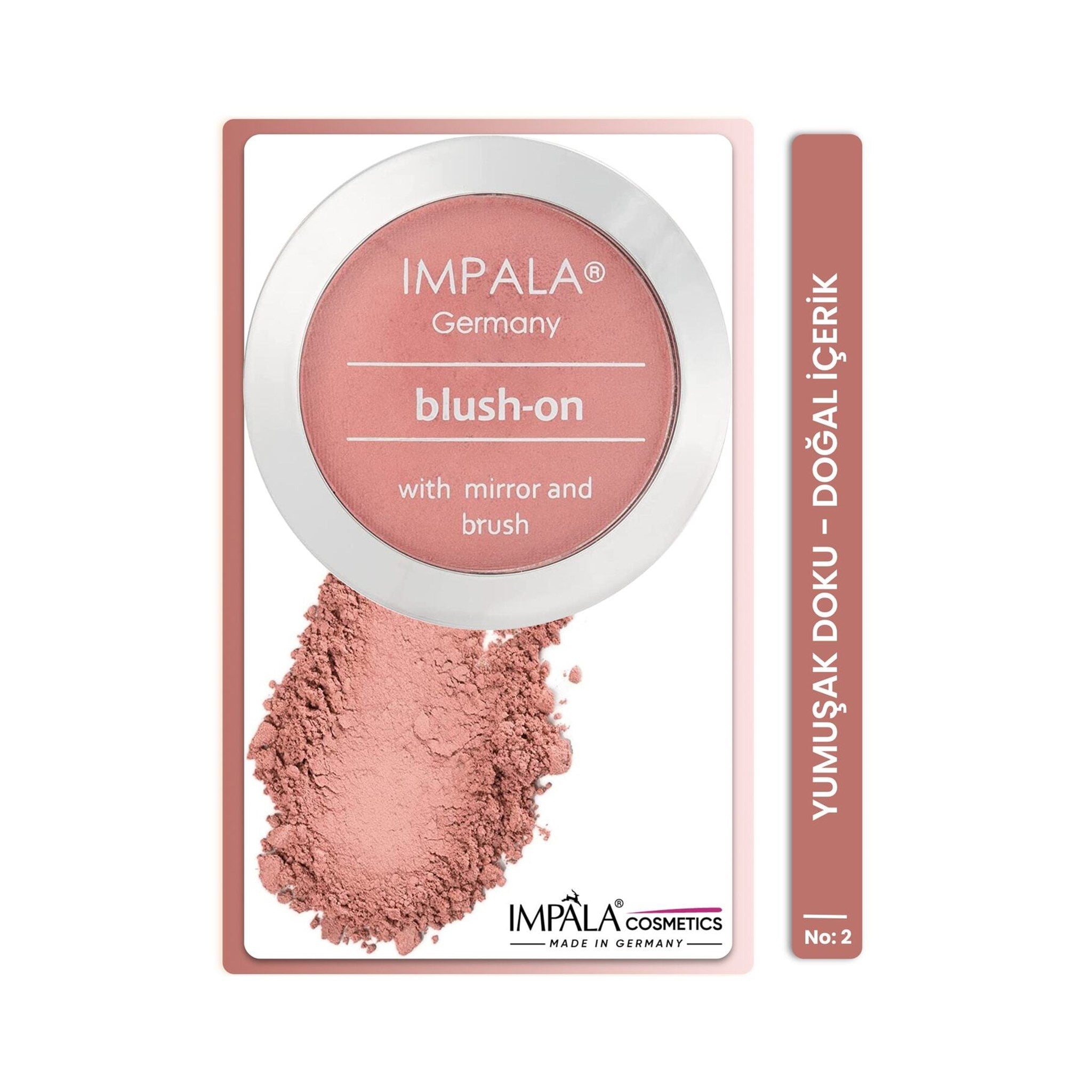 Allık Pembe İnci- Blush on No: 2