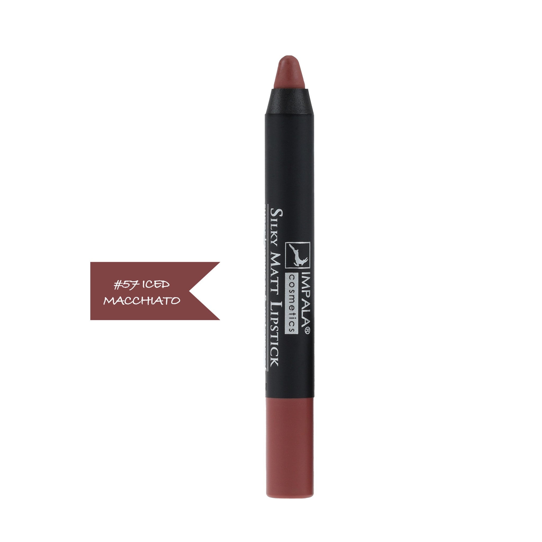 Dudak Kalemi - Silky Matt Lipstick - Uzun Süre Kalıcı & Suya Dayanıklı No 57 iced macciato