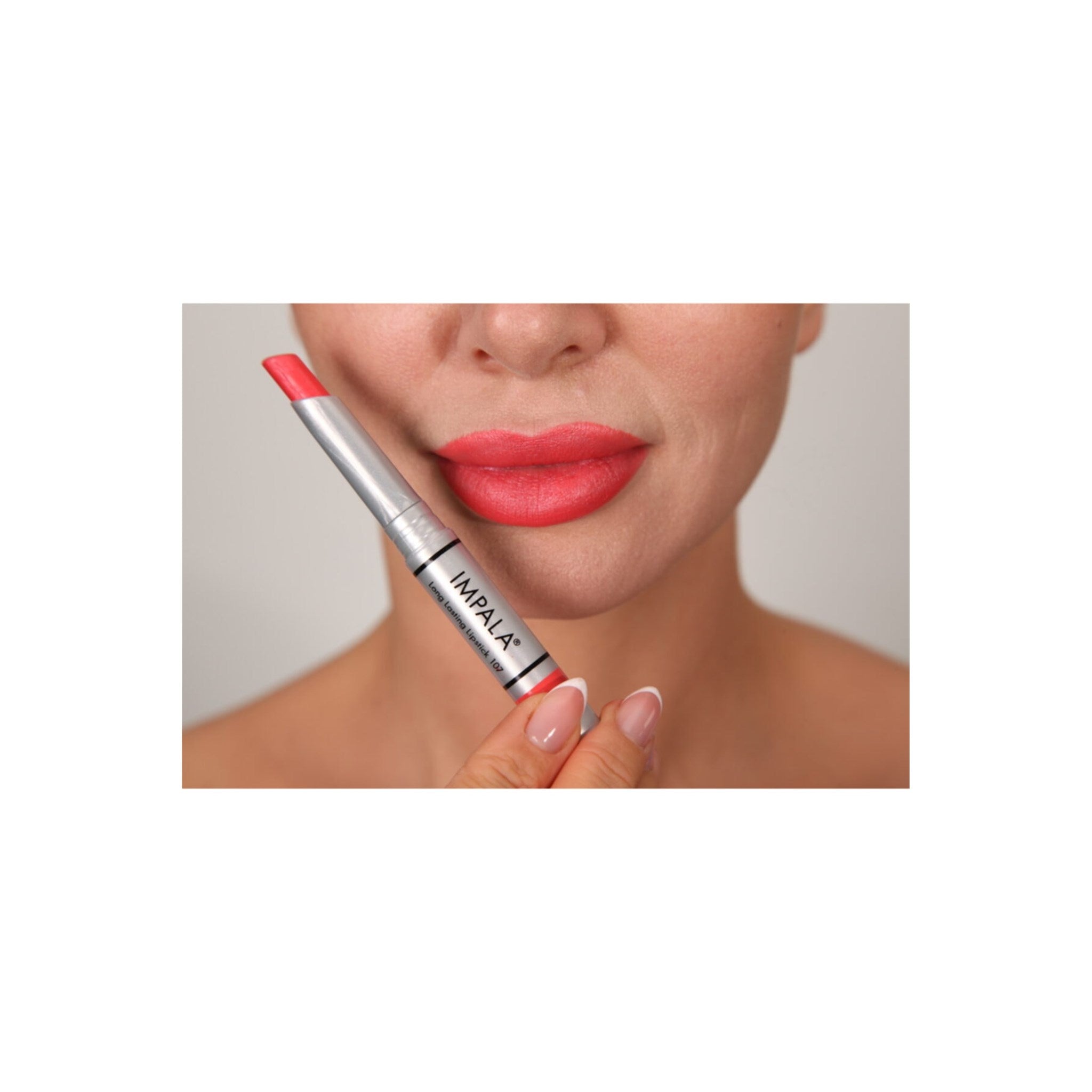 Ruj Metalik Pembe - Longlasting Lipstick No: 107