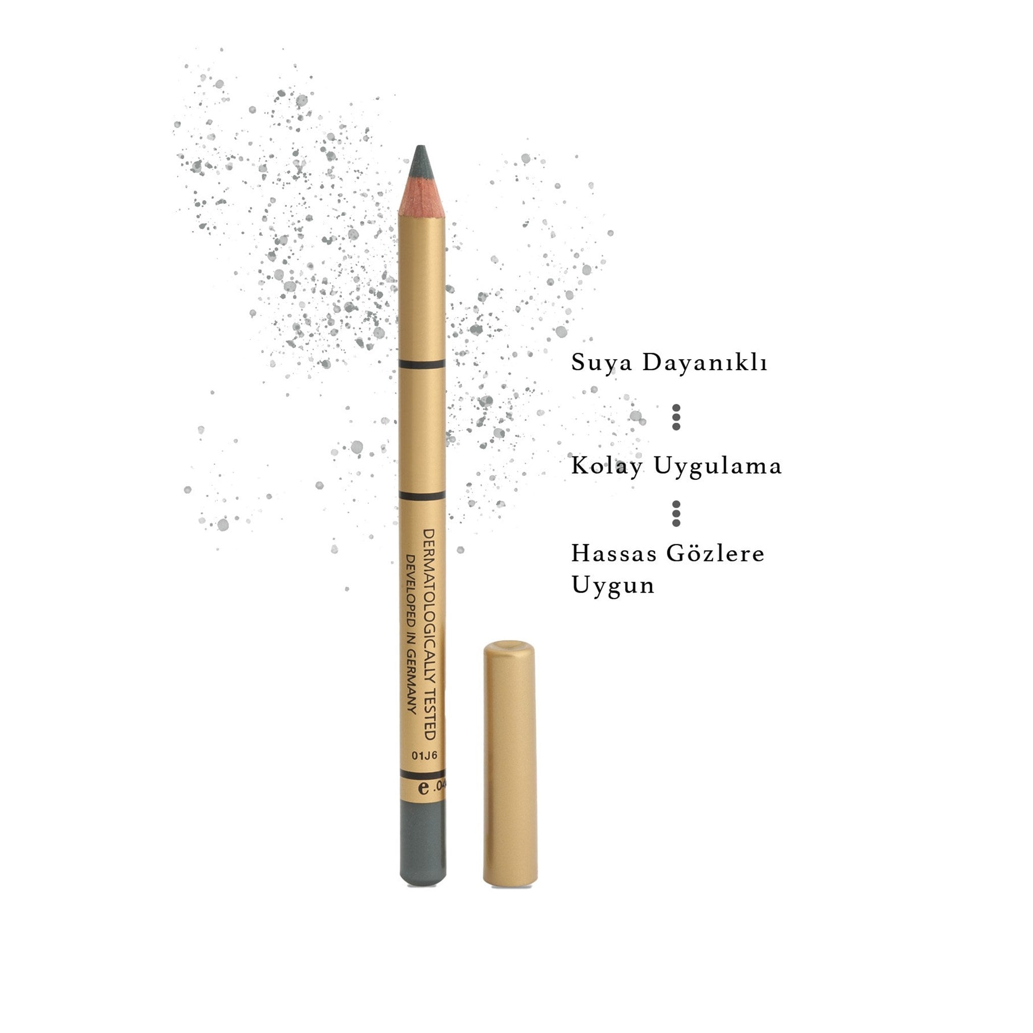 Göz Kalemi Yeşilimsi Metalik Gri - Eyeliner ? 306
