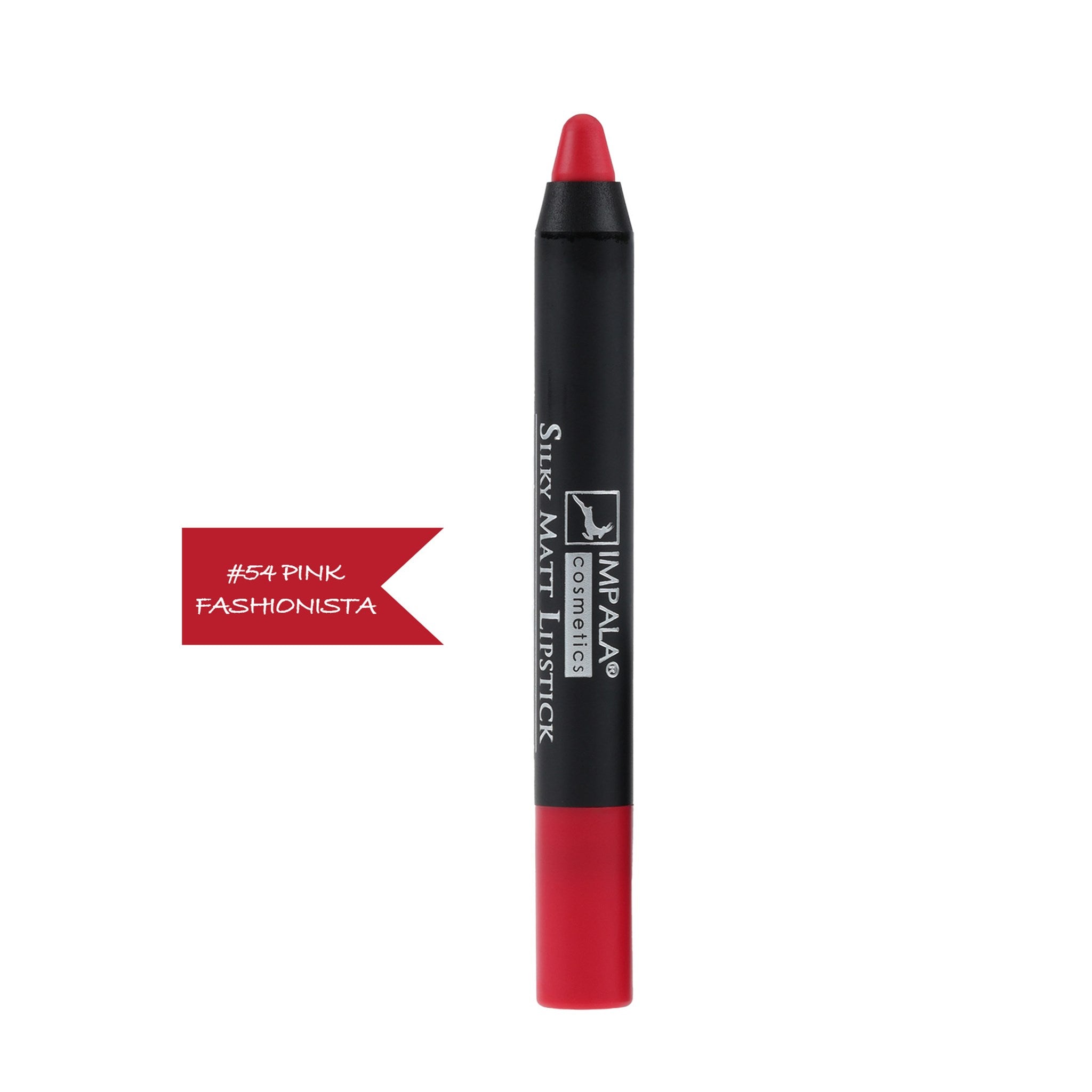 Dudak Kalemi - Silky Matt Lipstick - Uzun Süre Kalıcı & Suya Dayanıklı No 54 pink fashionista