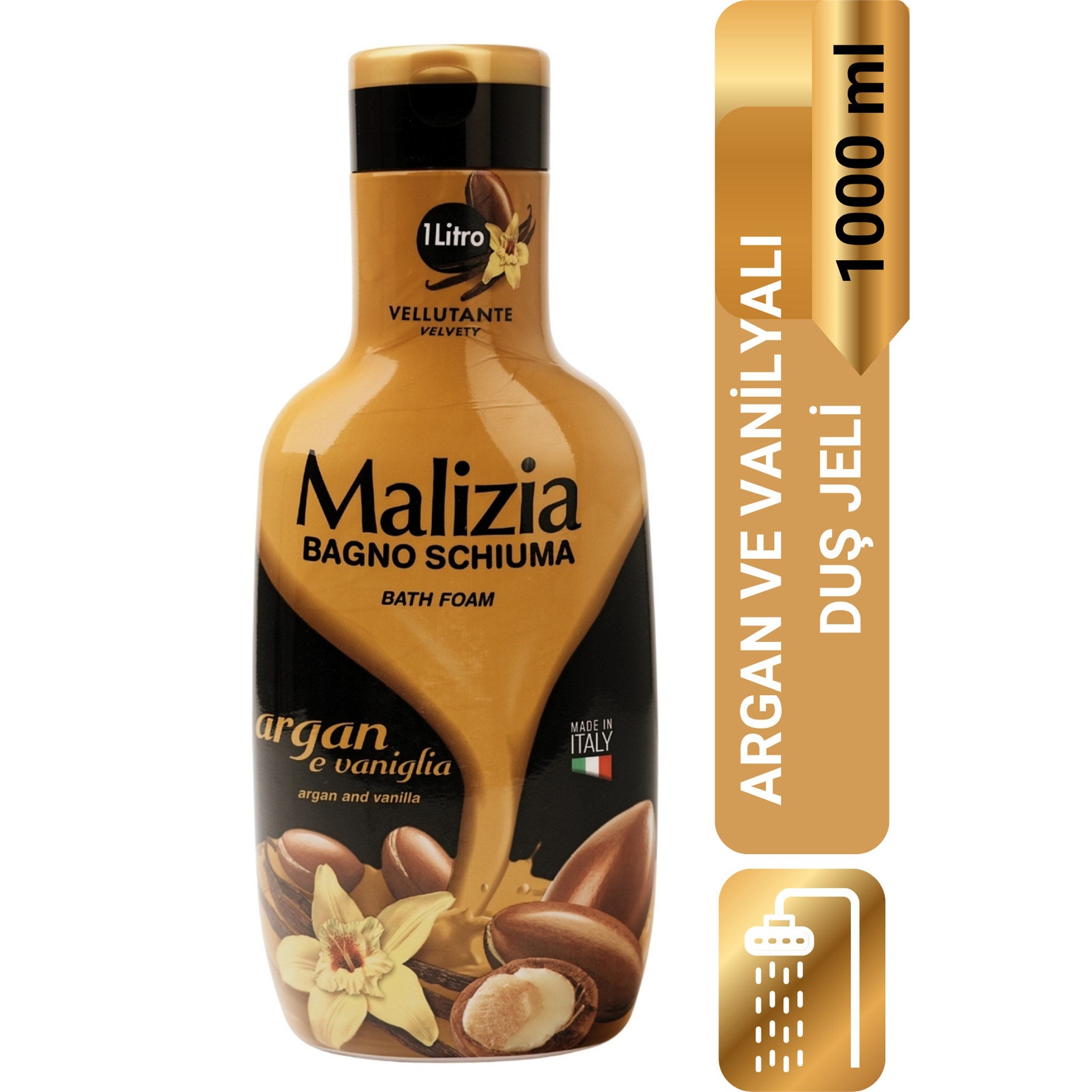 Banyo Köpüğü ve Duş Jeli Argan ve Vanilya
