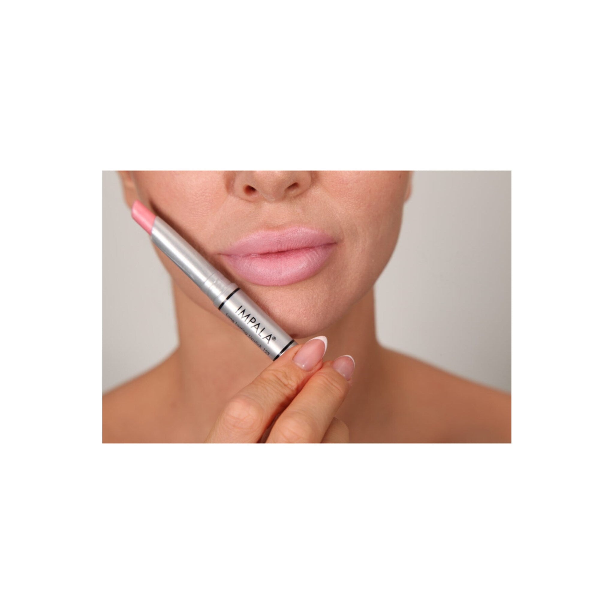 Ruj Bebek Pembe - Longlasting Lipstick No: 123