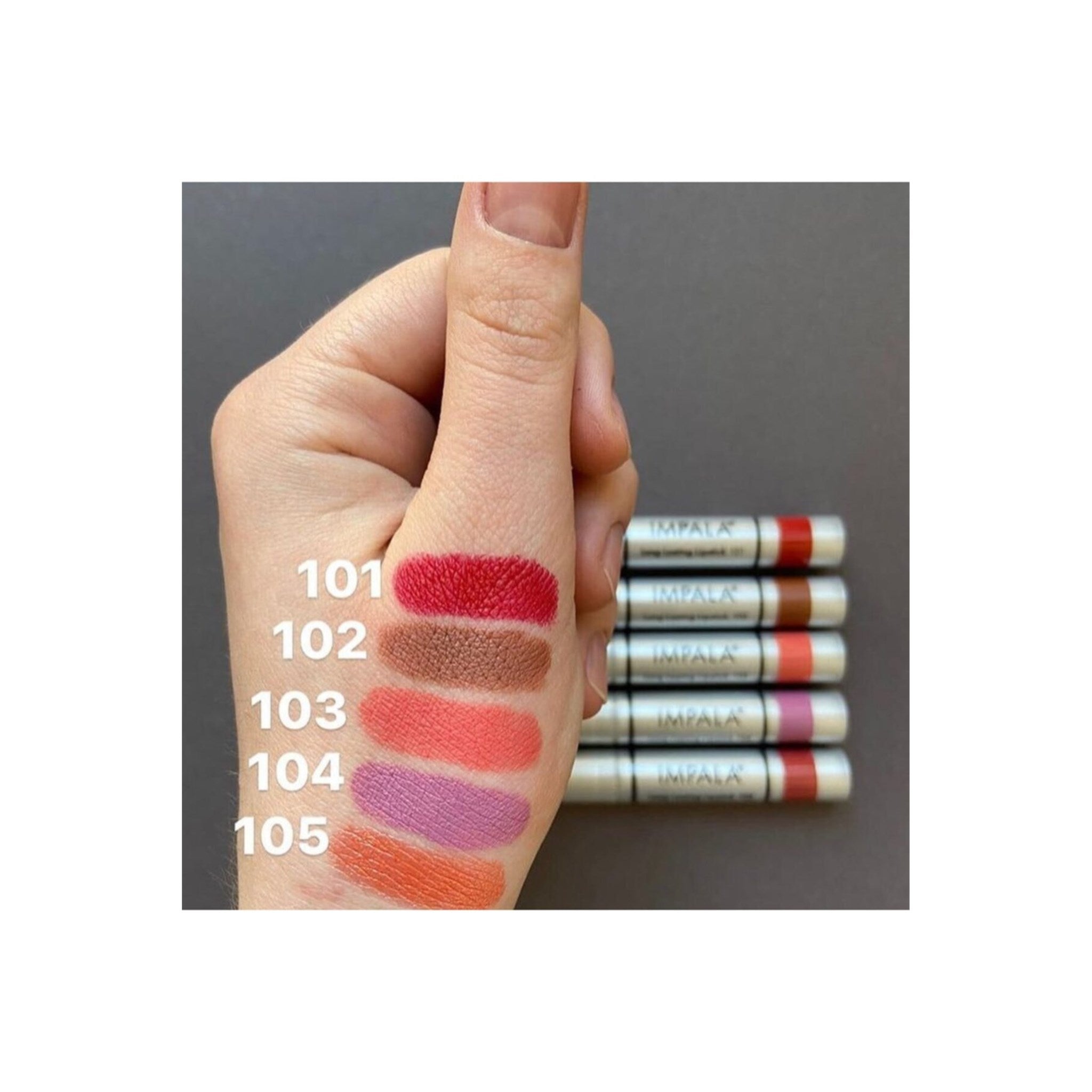 Ruj Kahverengi Gül - Longlasting Lipstick No: 105