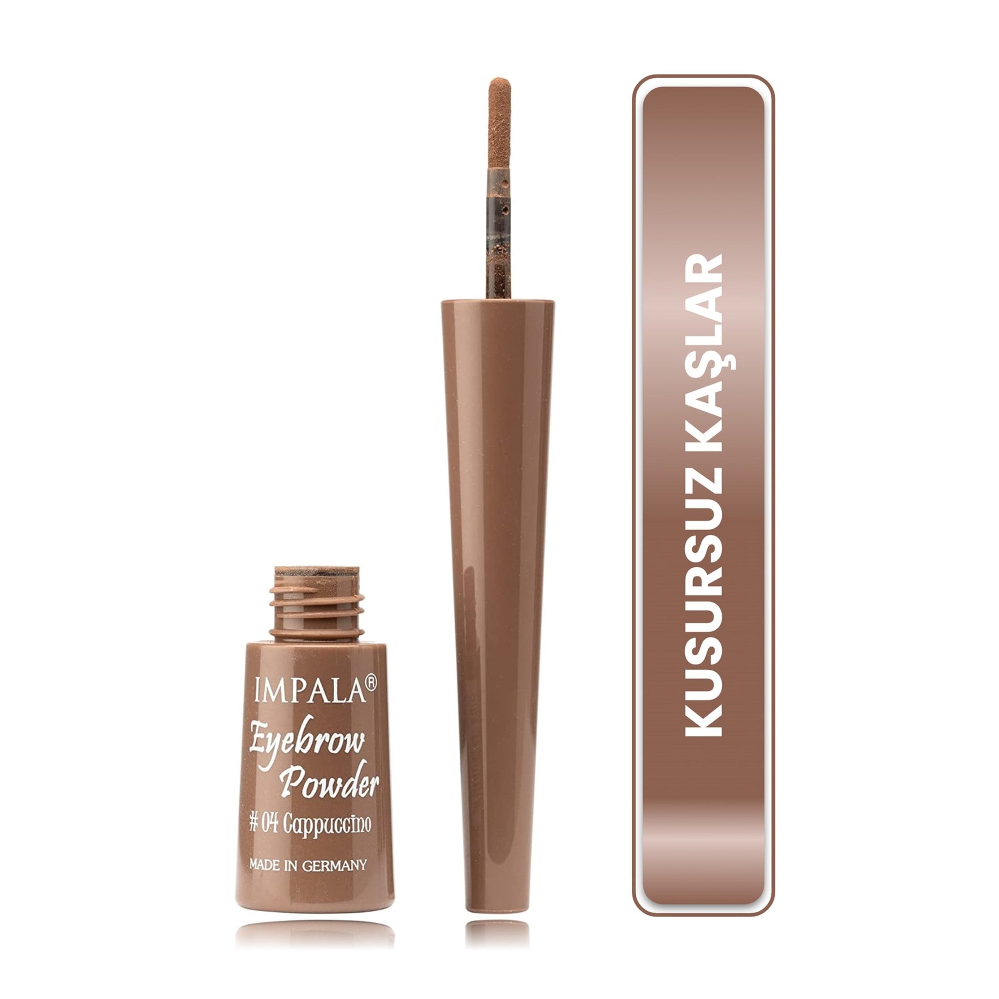 IMPLALA Kaş Pudrası - Eyebrow POWDER No: 4 CAPPUCCINO