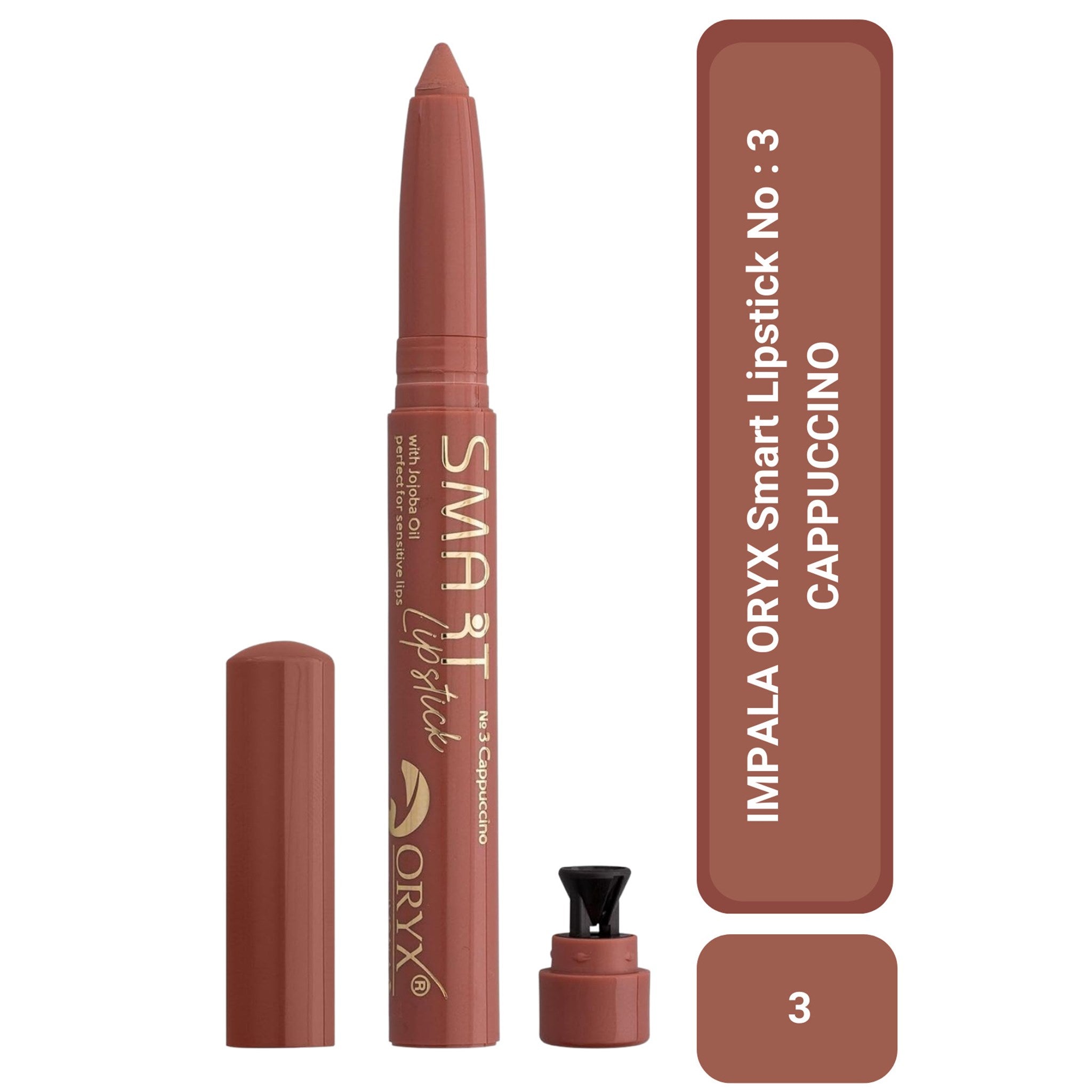 Ruj - ORYX Smart Lipstick No : 3 CAPPUCCINO / KAPUÇİNO