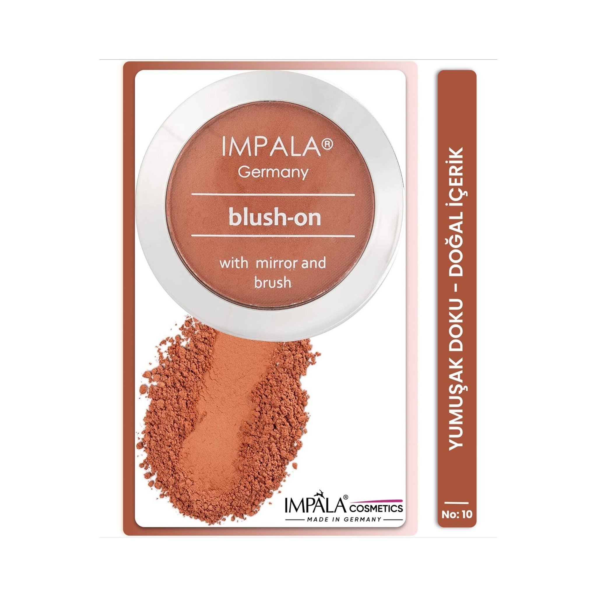 Allık Kahverengi/pembe  - Blush on  No: 10