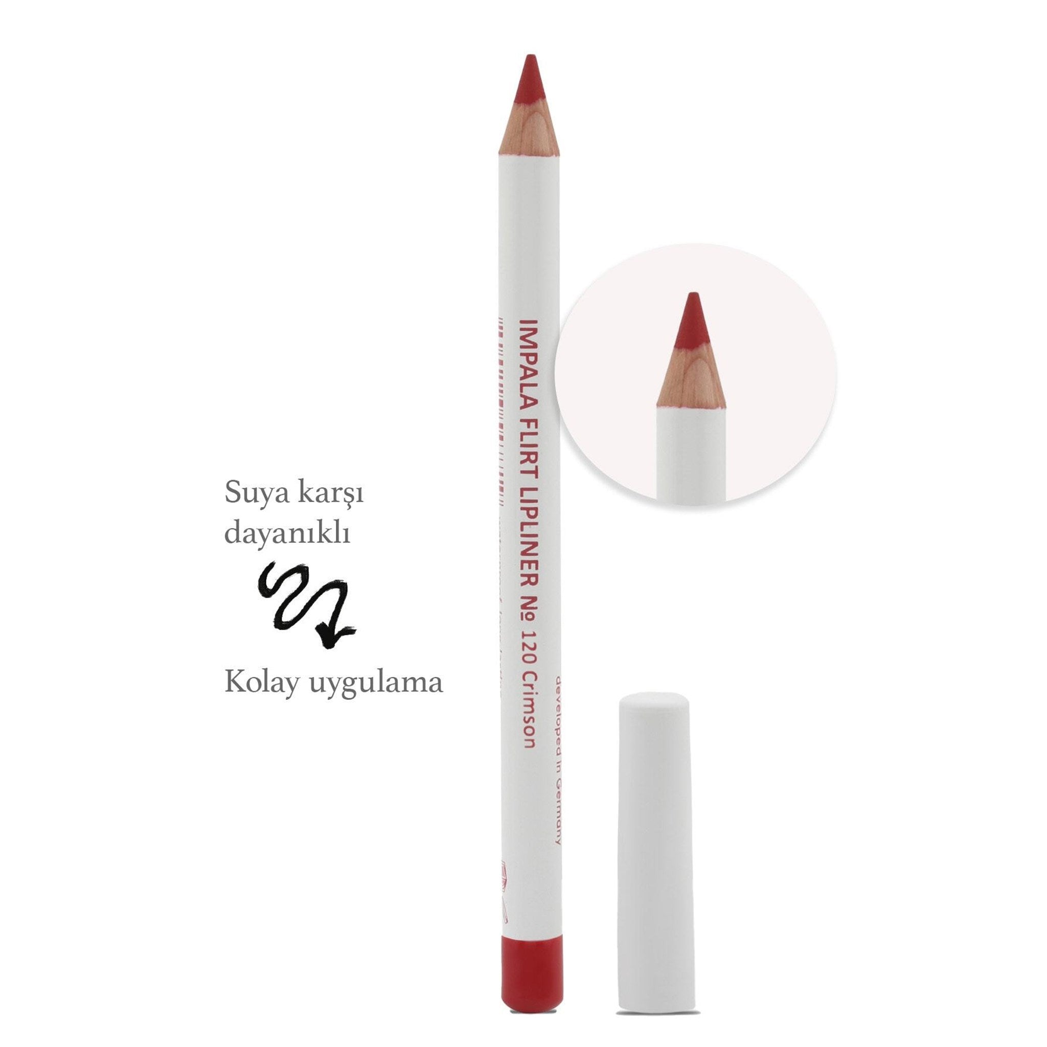 Dudak Kalemi - Flirt Pencil Lipliner No: 120(KIZIL)